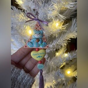 2001 Parents-to-Be Ornament with Bear Design